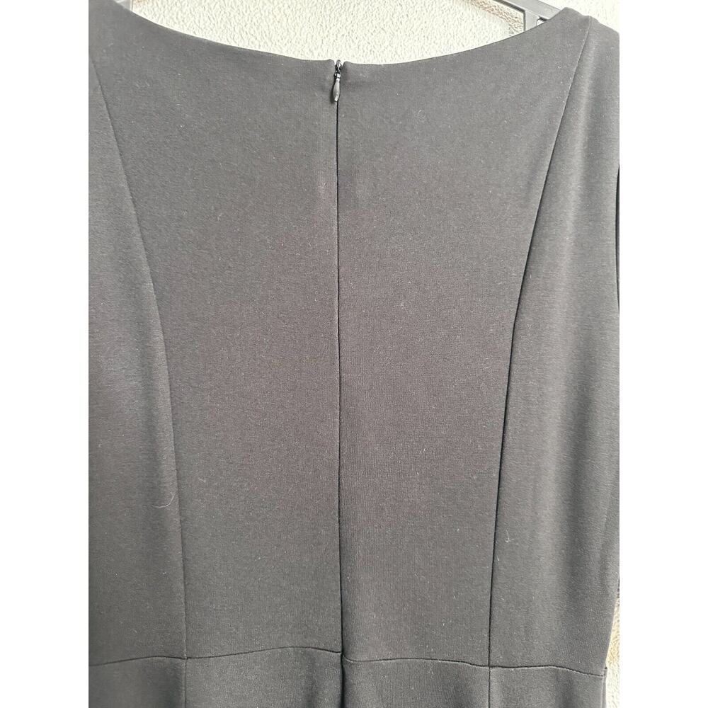 Mary Crafts Black Women's Quarter Sleeve Dress Size 6 - Picture 10 of 15
